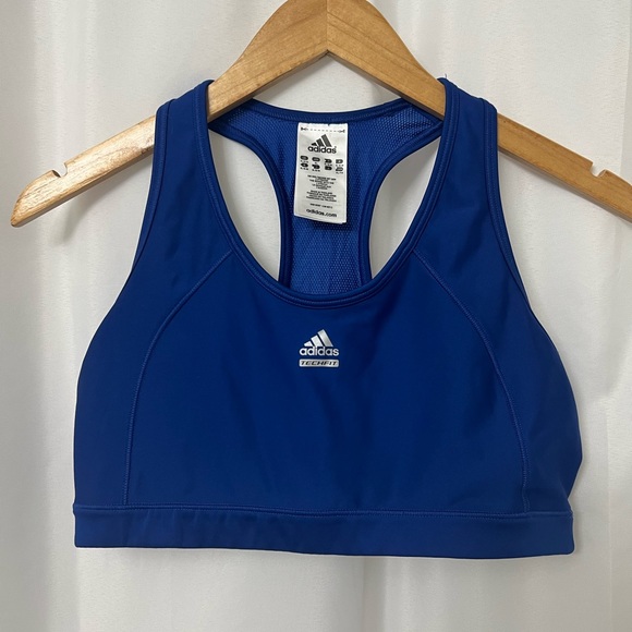 adidas Other - Adidas ✨ Royal Blue Medium Support Sports Bra